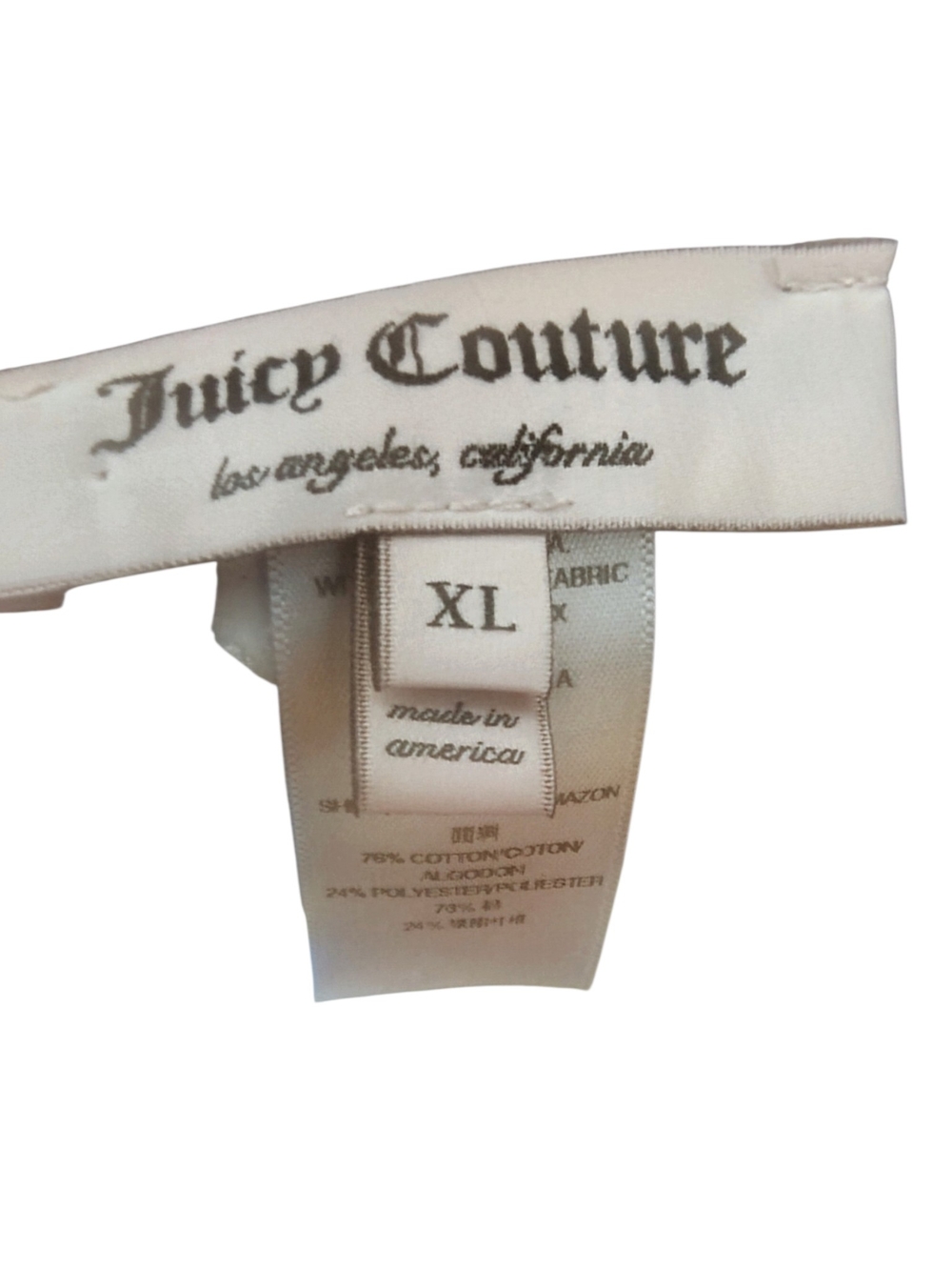 Juicy Couture Black Velour Joggers with Gold Script** Juicy Is Cracking A Lil - Picture 4 of 4
